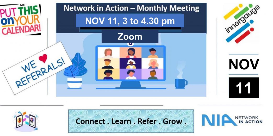 NIA Monthly Members Meeting - Zoom