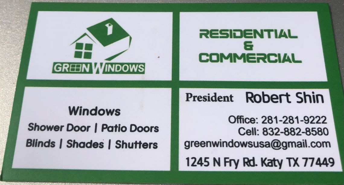 NIA West University Connectors GRAND OPENING GREEN WINDOWS!