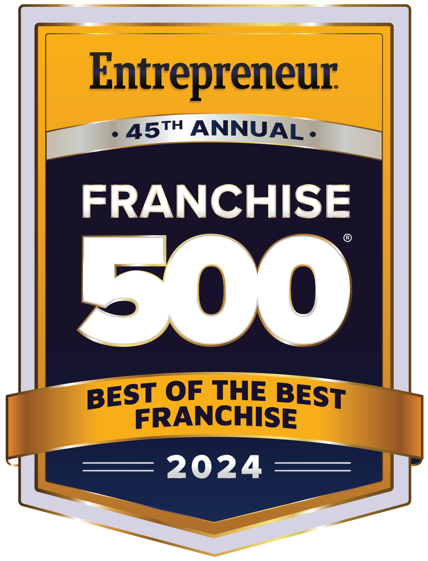 Entrepreneur Magazine Franchise 500 Best Of The Best 2024