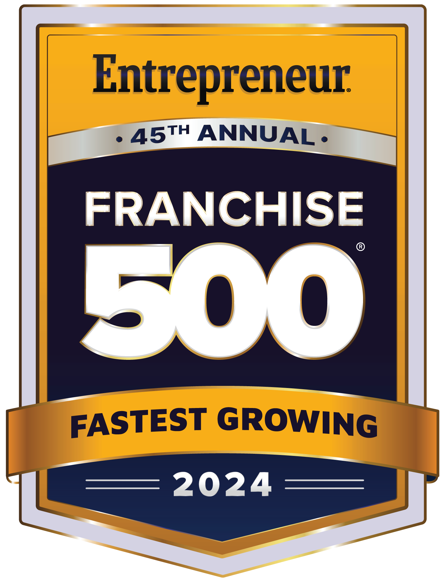 Entrepreneur Magazine Franchise 500 Fastest Growing Franchise 2024