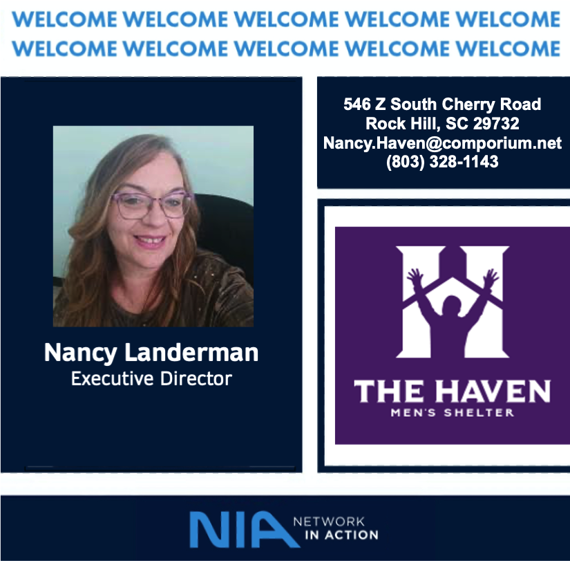 Hey Fort Mill.  Please welcome our newest member, Nancy Lander!