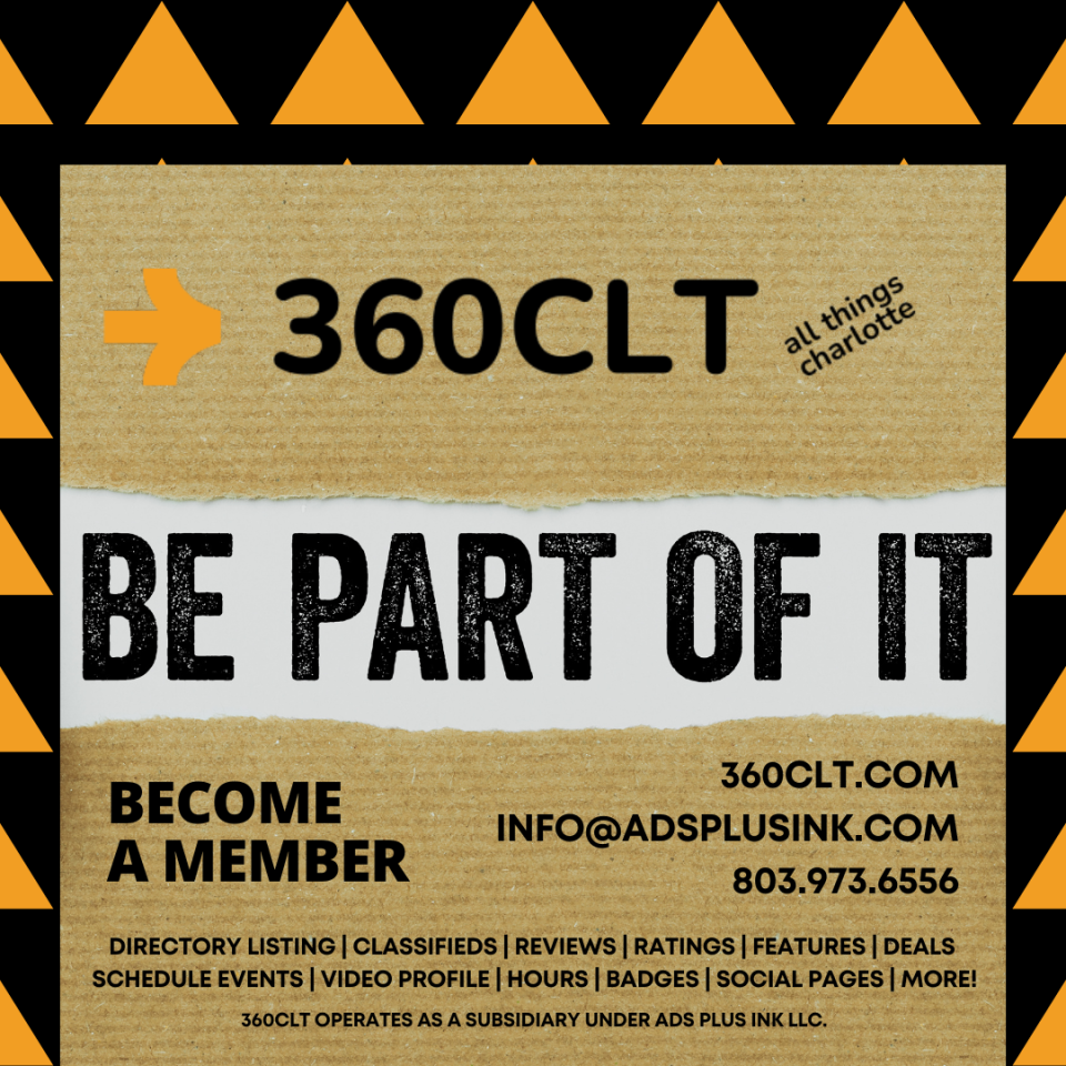 Good day...360CLT.com is an online platform that just launched, providing comprehensive coverage of events, news, and activities in Charlotte, North Carolina and surrounding areas. It will serve as a hub for local information, including entertainment, dining, real estate, events, classifieds, deals and more. The site is currently running a $5.00 off promotion. Check it out at www.360CLT.com and use promotional code 360CLT5 for $5.00 off any membership level.Thank you!