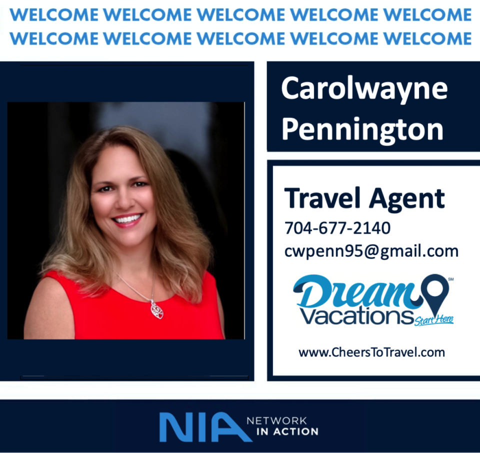 Please welcome Carolwayne to our NIA family and the first member of Power Team Carolinas - Rock Hill!