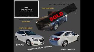 2014 Chevy Cruise Last Chance Sale